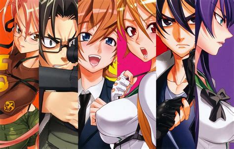 highschool of the dead characters|Highschool of the Dead Characters .